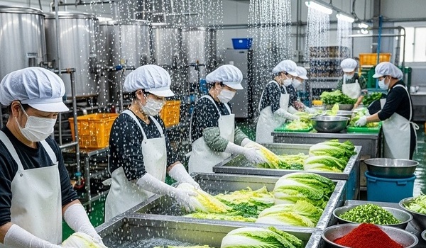 김치제조 공장